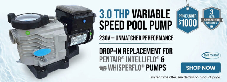 3 HP Replacement Pump for Pentair® IntelliFlo® – Limited Time Promotion