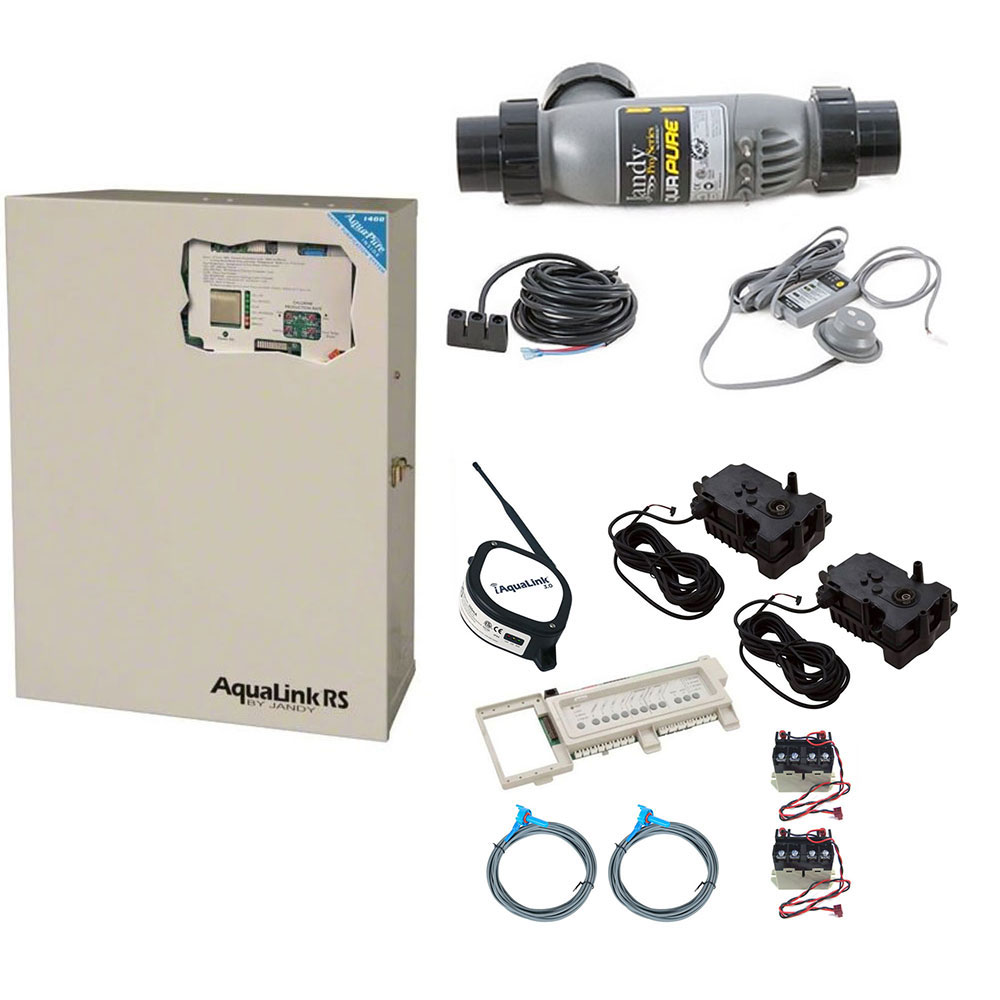 6 Function Pool Spa Automation + Salt System Replacement Complete Package For Zodiac IQ906-PS-PC-SWC