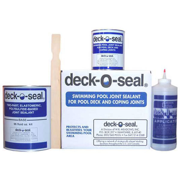 WR Meadows Deck O Seal Deck-O-Seal Pour Grade Pool Deck Sealant Gray 96 oz. 4701032