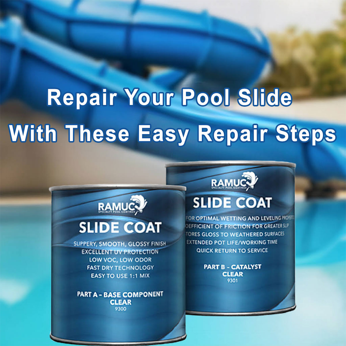 Repair Your Swimming Pool Slide with These Easy Repair Steps