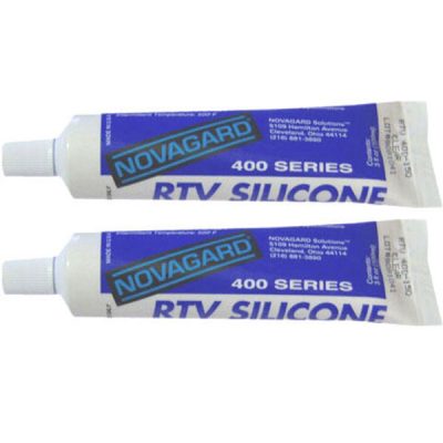 Novagard Swimming Pool Silicone Adhesive Sealant RTV 400-150 - 2 Pack