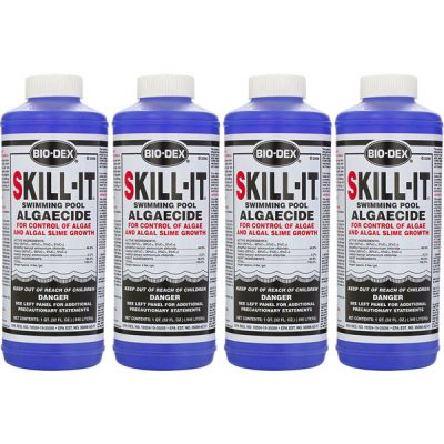 Bio-Dex Fast Acting Pool Algaecide Skill-It 32oz. SK132 - 4 Pack