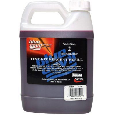 Blue Devil 32 oz. Test Kit Reagent Phenol Red pH B7514