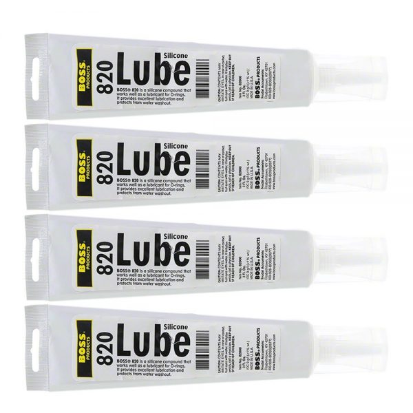 Boss 820 Silicone Lube 3oz. Pool and Spa 82030B - 4 Pack