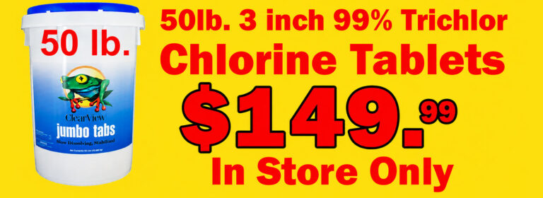 50lb 3inch Chlorine Tablets For Swimming Pools Special For Los Angeles Are Customers