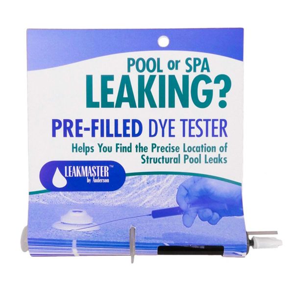 Dye Tester Leakmaster Pool Leak Detection Blue Dye Syringe DT665
