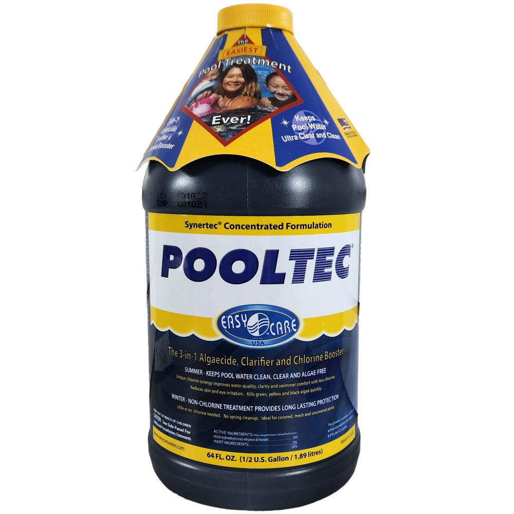 PoolTec® Algaecide Clarifier & Salt Cell Booster 64 oz. 30064