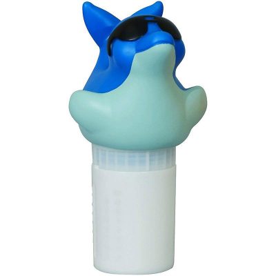 Game Mid-Size Dolphin 3 in. Pool Chlorine Tablet Feeder Floater  1003