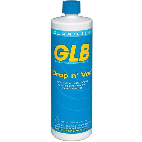 GLB 1-Quart Drop n' Vac Pool Swimming Water Clarifier 71408