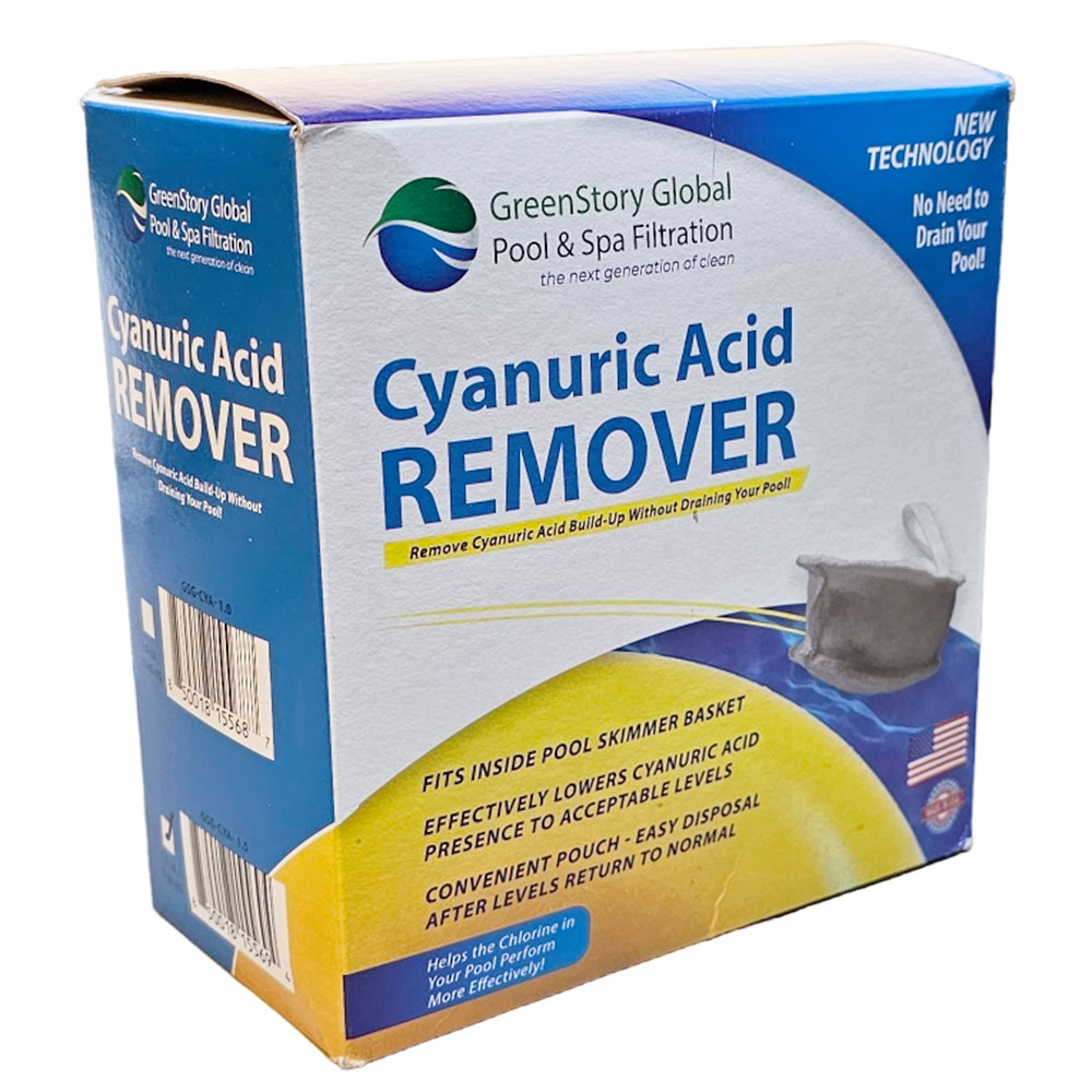 Green Story Global Pool Water Cyanuric Acid CYA Conditioner Remover 1.5 lb. GSG-CYA-1.5