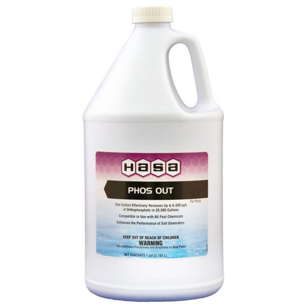 Hasa Phos Out Swimming Pool Phosphate Remover 1 Gal. 77141
