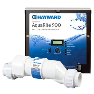 W3AQR9 Hayward AquaRite 900 25K Gallon Salt Water Chlorine Generator