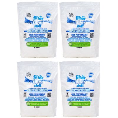 Alternative for Swimming Pools 9-Ounce Fiber Clear 4009DC Cellulose Filter Media D.E 