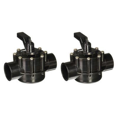 Jandy Replacement 2 Way Port Positive Seal Diverter Valve 1.5in. - 2in. 4724 - 2 Pack