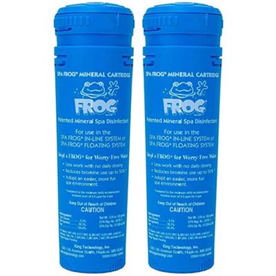 King Technology Spa Frog Floating System Mineral Cartridge 01-14-3812 - 2 Pack