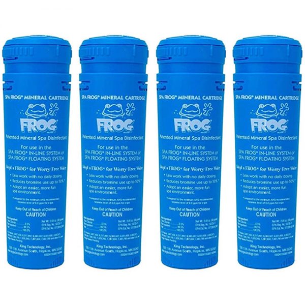 King Technology Spa Frog Floating System Mineral Cartridge 01-14-3812 - 4 Pack