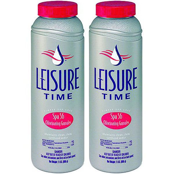 Leisure Time Spa 56 Chlorinating Granules  2lb. 22337 - 2 Pack