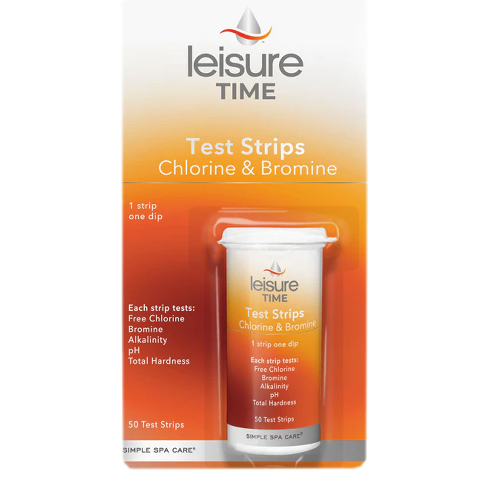 Leisure Time Spa Hot Tub Bromine Test Strips 45005 45006A