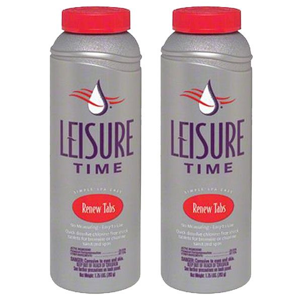 Leisure Time Spa Renew Tabs 1.75 lbs. 45305A - 2 Pack