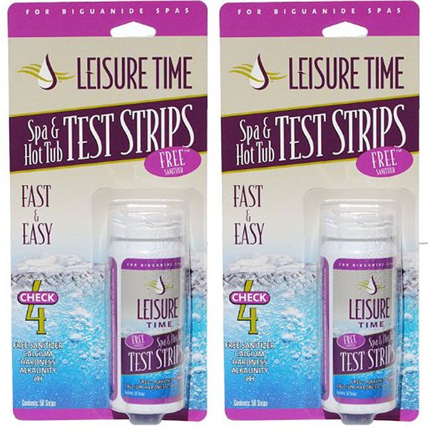 Leisure Time Spa Test Spa 50 Test Strips 4-Way 45020A - 2 Pack