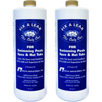 Marlig Fix-A-Leak  Pool Spa Hot Tub Leak Sealer 32oz. FAL32 - 2 Pack