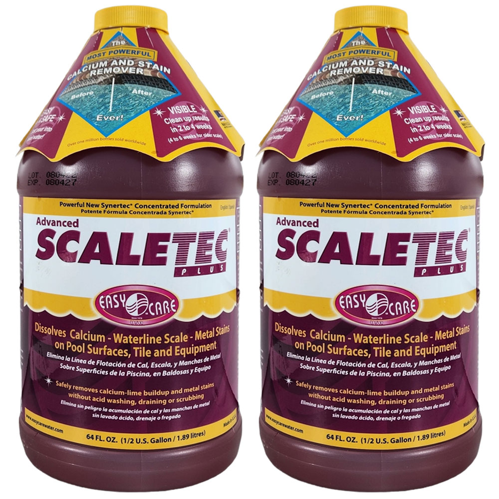 Scaletec Plus® Swimming Pool Scale Remover 20064 - 2 Pack