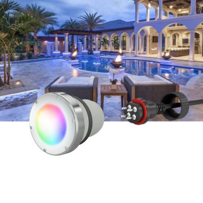 PAL Treo Retro Multi Color Pool Spa Nicheless Light LED 12V/24V 80ft. 64-EGTV2-80