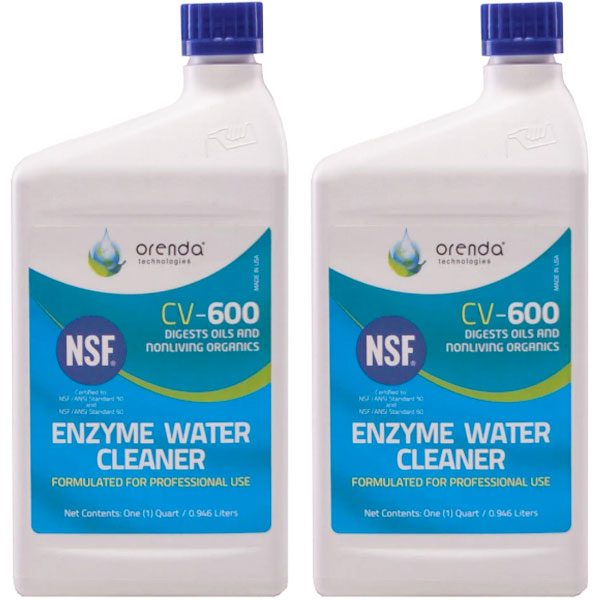 Orenda CV-600 Enzyme Pool Water Cleaner 1qt. ORE-50-133