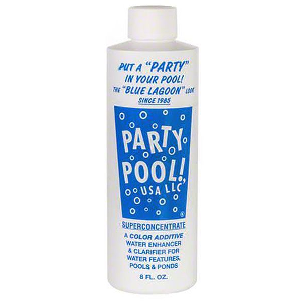 Party Pool Dye Pool Color Additive Blue Lagoon 8oz 47016-00008