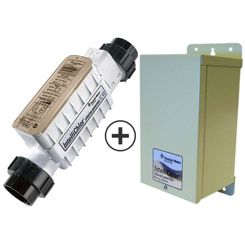 CONTACT US TO GET A BETTER PRICE – ORIGINAL OEM Pentair IntelliChlor Salt Water Generator Complete System IC40 Cell & Power Center Kit