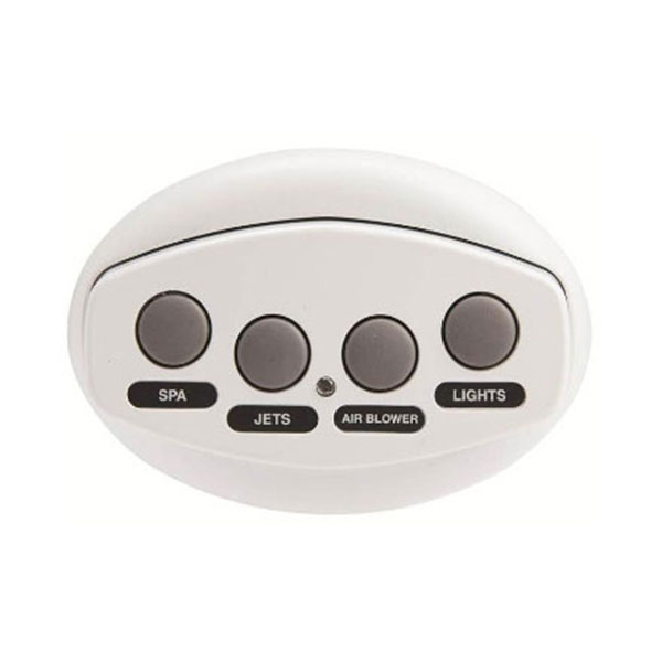 Pentair White 100 ft. Four Button iS4 Spa Side Remote 521885