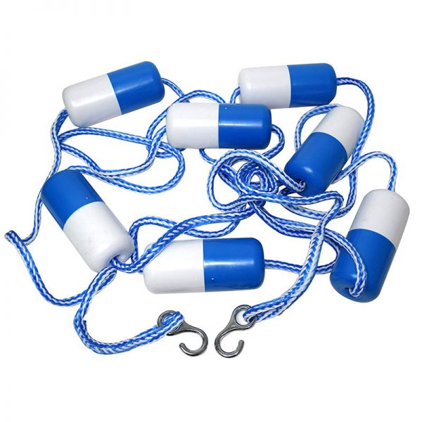 Pool Rope Blue Devil 18 ft. with Floats B8484