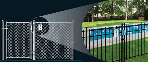 Poolguard UL 2017 Water Hazard Swimming Pool Gate Alarm GAPT-2