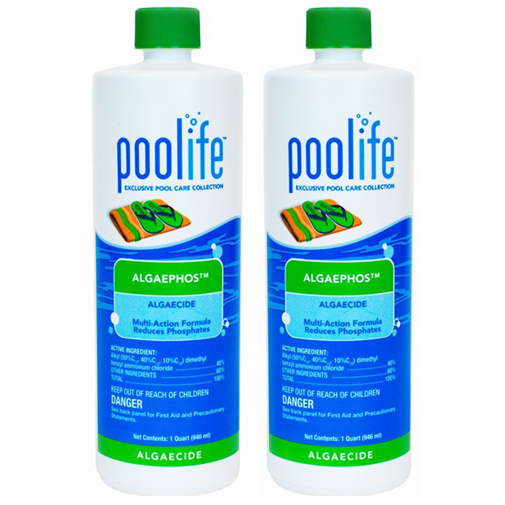 Poolife AlgaePhos Quat Algaecide & Phosphate Remover 62068 - 2 Pack