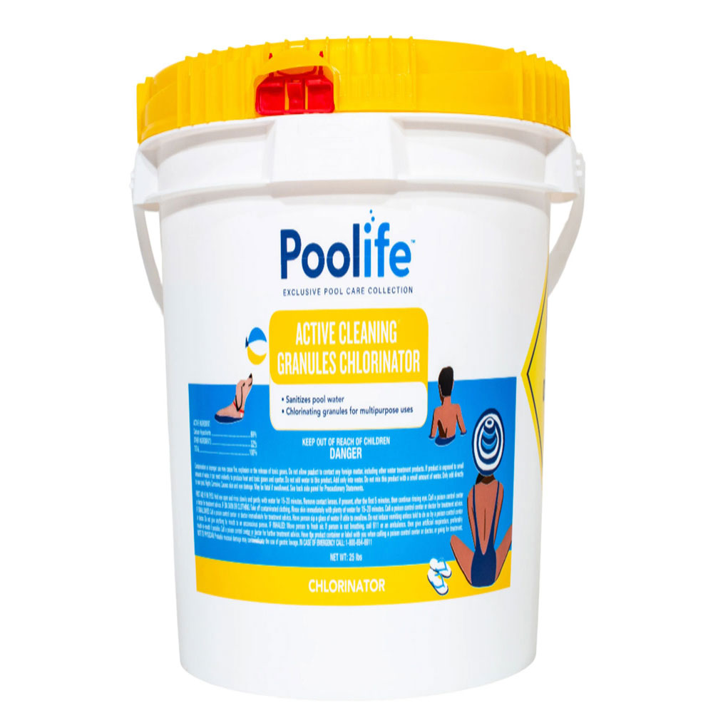Poolife Chlorine Granules Calcium Hypoclorite Cal Hypo Shock 100Lb. 22230