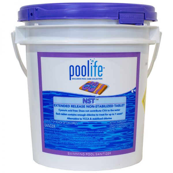 Poolife NST Non Stabilized Swimming Pool Chlorine Tablet 20.6lb 22421
