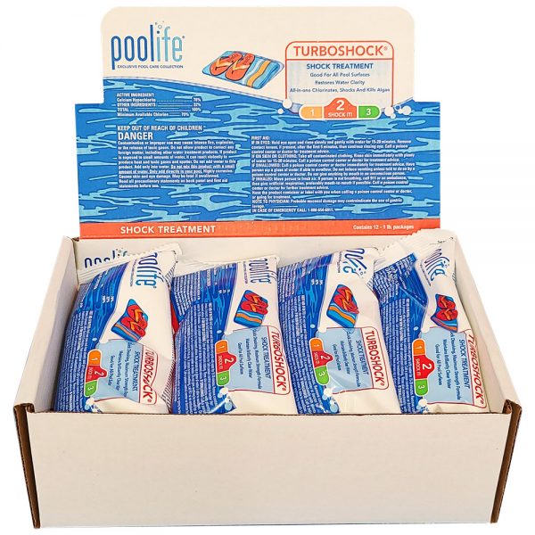 Poolife Pool 78% Turbo Shock 1lb. 22405 - 12 Pack
