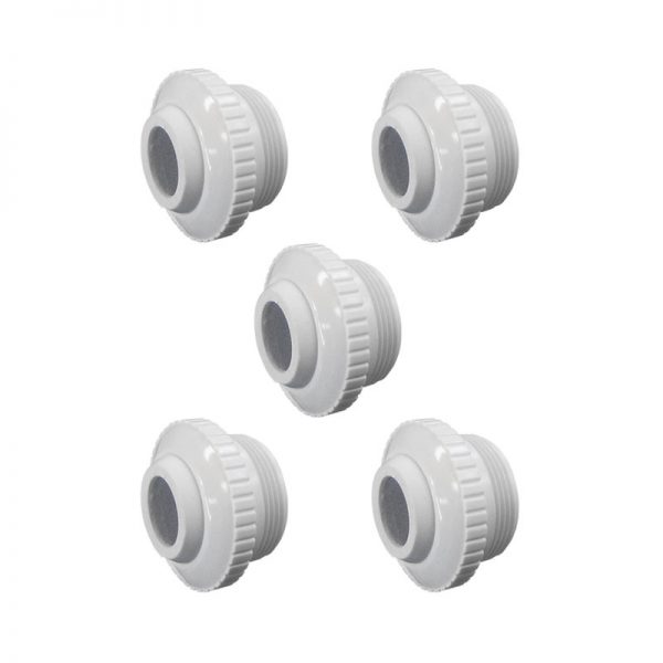 Pooline 1.5 in. Thread 1 in. Opening Hydrostream Jet 11211A - 5 Pack