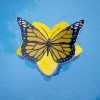 PoolMaster Yellow Butterfly 3 in. Pool Chlorine Tablet Feeder 32128