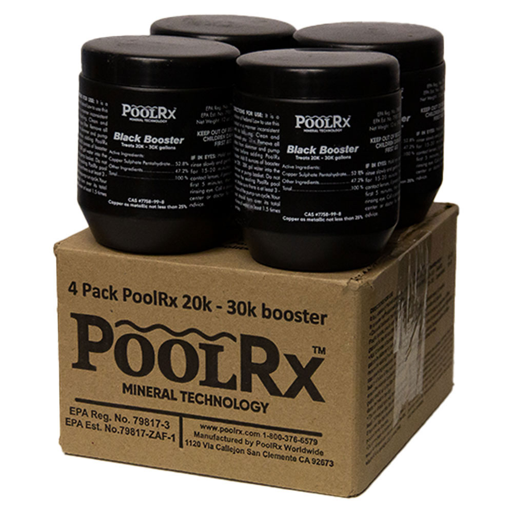 ORIGINAL PoolRx Black Booster Mineral Unit 20K – 30K gallons