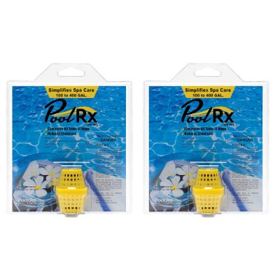PoolRx Yellow 100-400 Gal. Small Spa Unit 101057 - 2 Pack