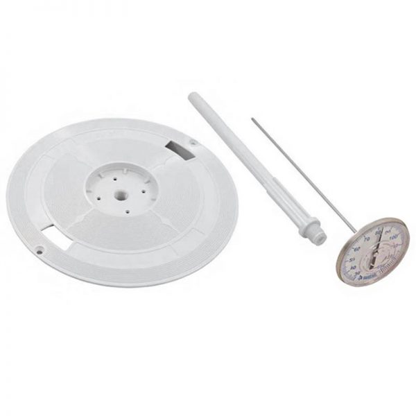 Skimmer Lid 9-7/8 in. with Thermometer Pentair White L1