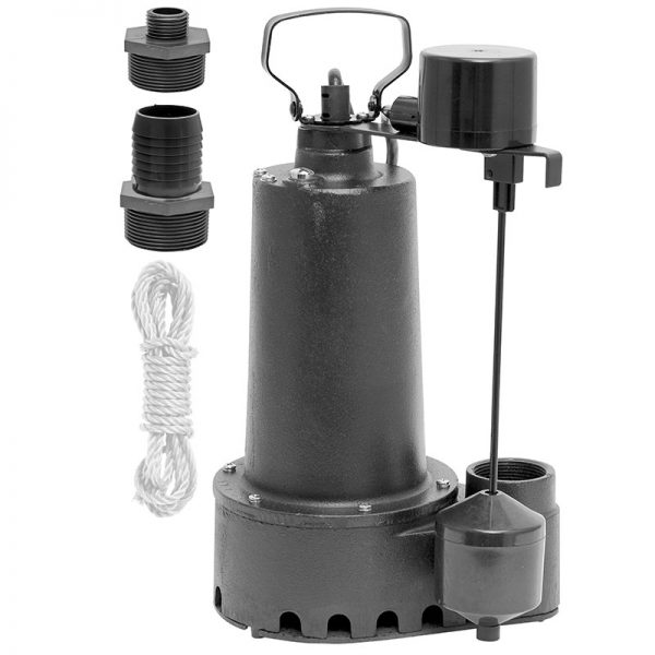 Superior 1/3 HP Submersible Pool Water Drain Pump 92359