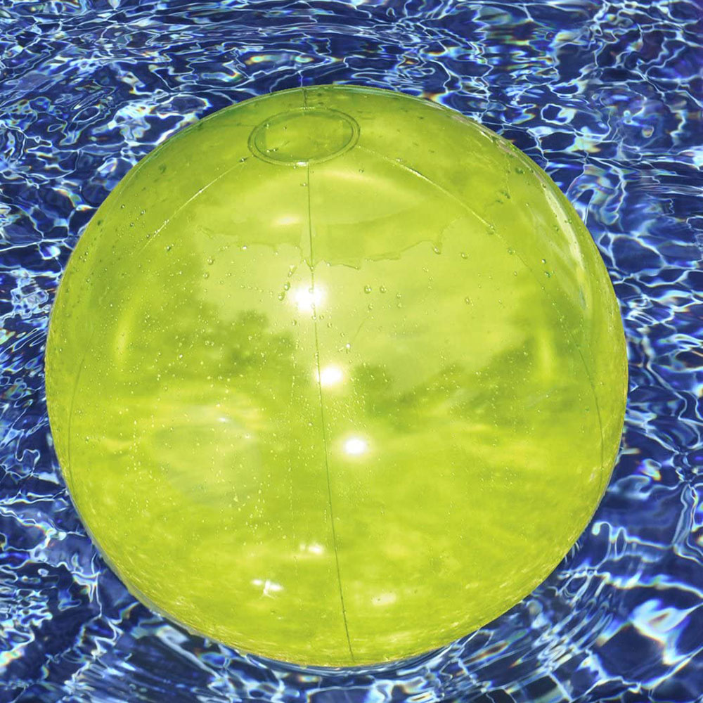 Swimline Candy Transparent 20 inch. Inflatable Swimming Pool Beach Ball 90005