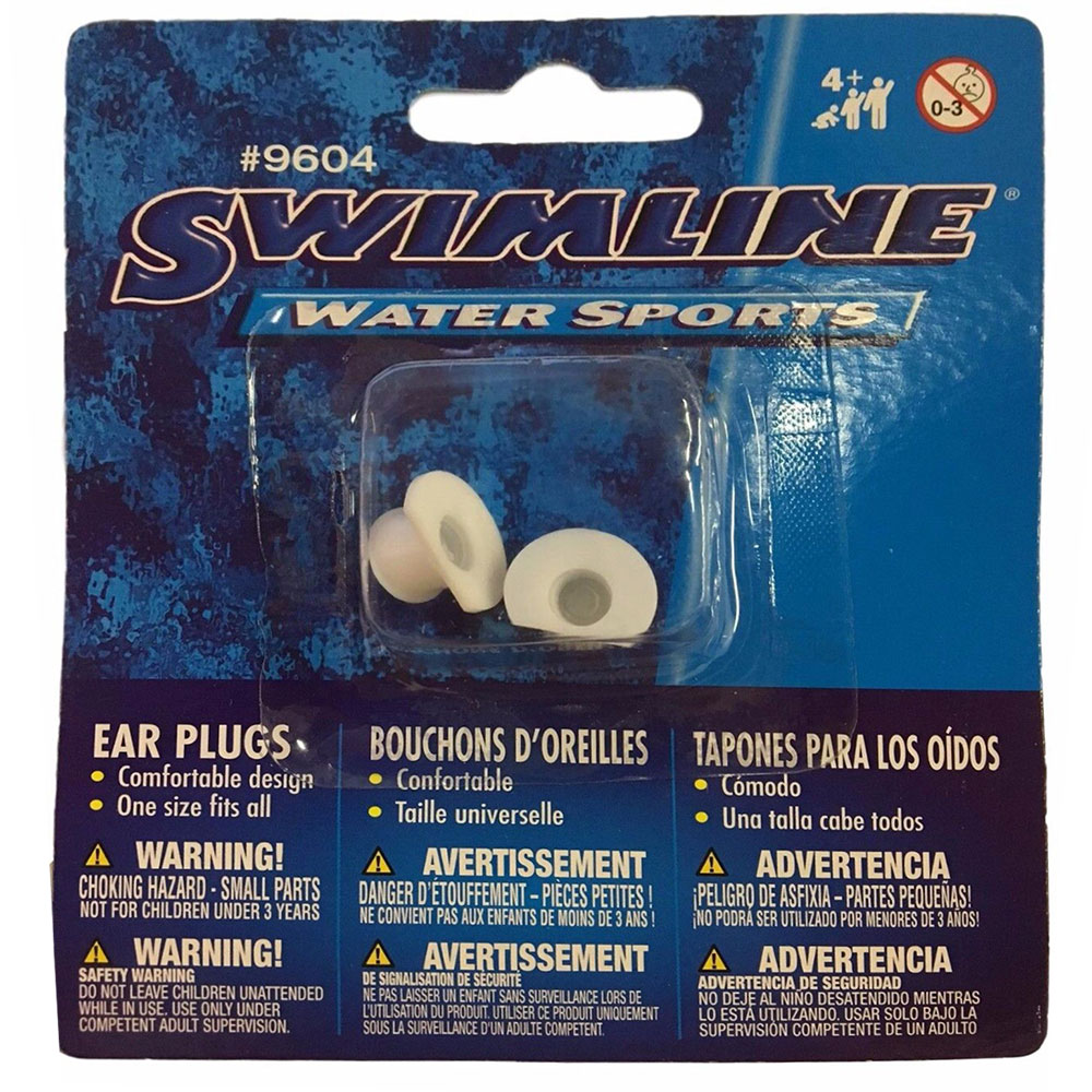 Swimline Swimming Pool Beach Pond Water Ear Plugs 9604