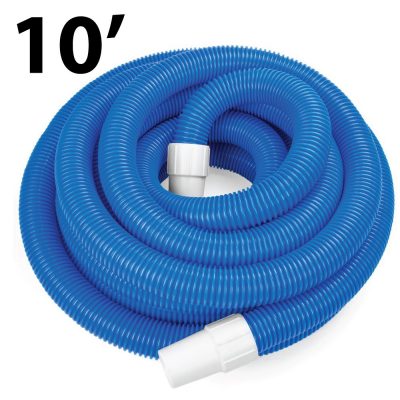 Swimming Pool 10ft Manual Vacuum Hose With Swivel Cuff VH1210