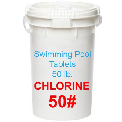 50lb 3inch Chlorine Tablets For Swimming Pools