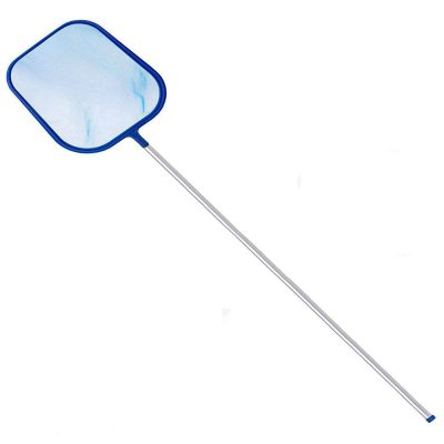 Swimming Pool Leaf Flat Net Skimmer with 48in. Pole B4348