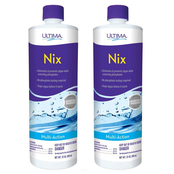 Ultima NIX Algaecide & Phosphate Remover 32oz. 26280 - 2 Pack