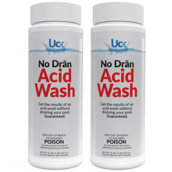 United Chemical No Dran Drain Acid Wash 2lb NODRAN-C12 - 2 Pack